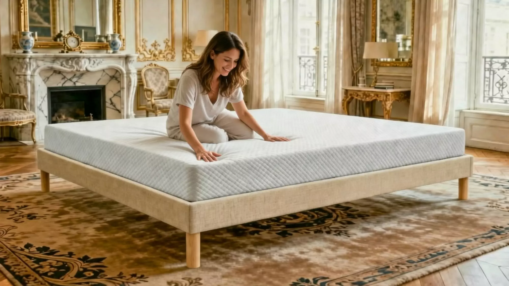 Bedbodem, naar keuze inclusief matras