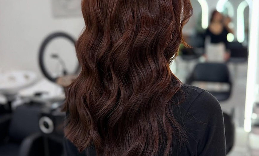 Image 2: Haircut + Hair Treatment with Optional Half Head Foil