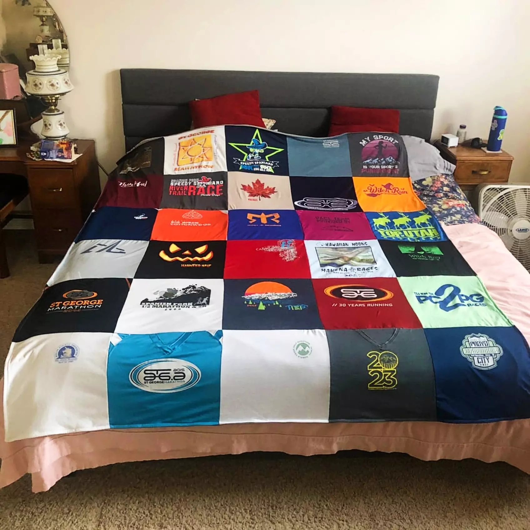 Custom T-Shirt Memory Blankets & Quilts | Made in the USA | From My T-shirt Blanket, Inc