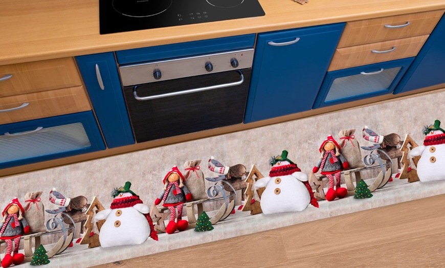 Image 6: Tappeto passatoia in stile natalizio Made in Italy