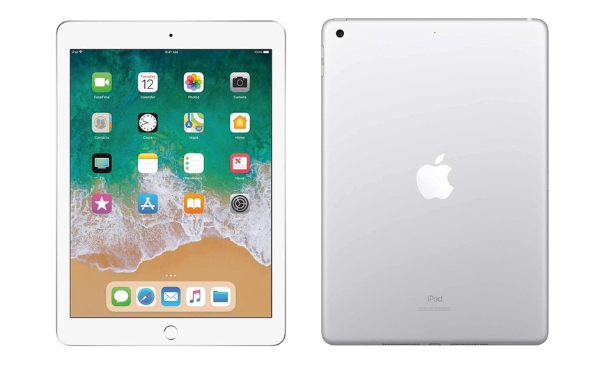 Image 2: Refurbished Apple iPad 5th Gen Excellent Grade, 32GB, Silver
