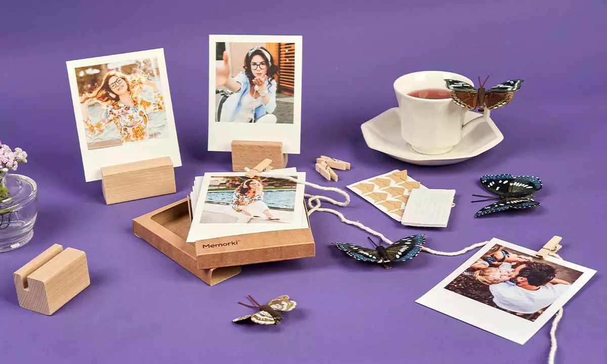 Memobox met 25 fotoafdrukken