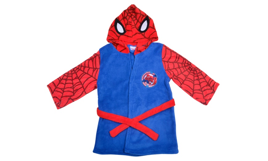 Image 4: Marvel Hero Hooded Dressing Gown