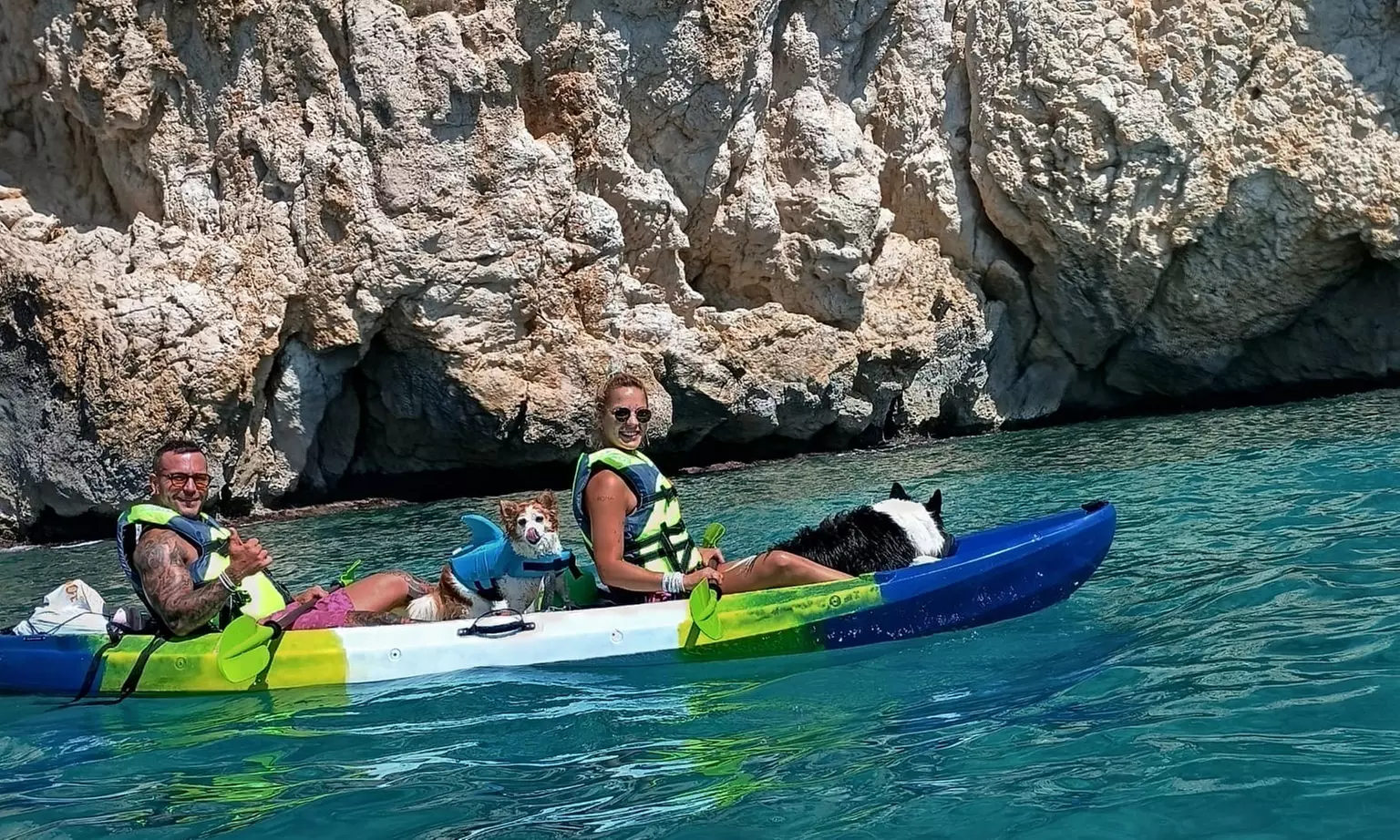 Excursión guiada en kayak de 3 horas con temtempié para niño o adulto