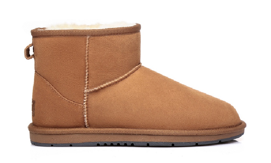 Image 2: UGG Mini Classic Suede Boots