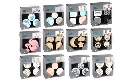 3 o 4 appendiabiti da parete Nueva idea, disponibili in vari modelli