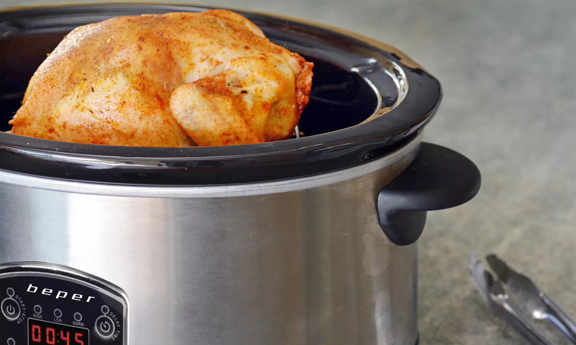 Beper digitaler 4,5-Liter-Slow Cooker