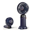Image 5: One or Two Portable USB Handheld Fans with Five Speed Settings
