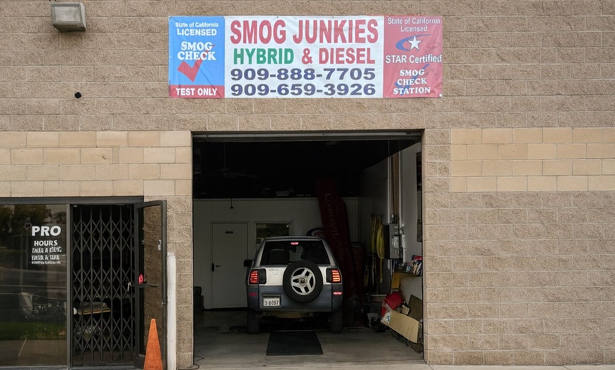 Image 1: Half-Off San Bernardino Smog Tests w/ Smog Junkies SMG!