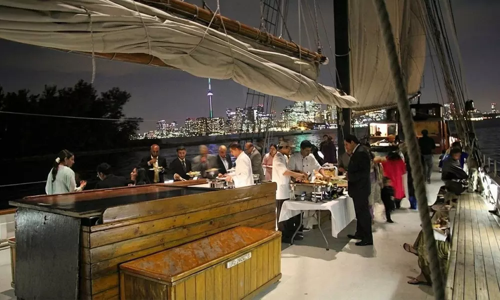 Lake Ontario Cruise on Tall Ship Kajama with Skyline Views