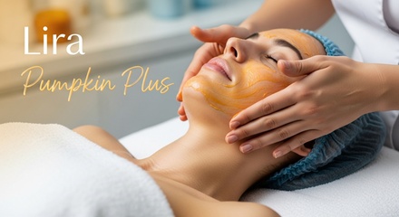 Pumpkin Plus Chemical Peel for Brightening with skin analysis consultation and Lira Clinical Hydrating Mineral Mask - Revive Face and Body