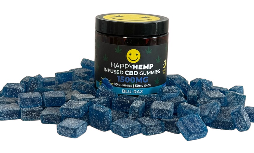 Image 16: Happy Hemp Infused CBD Gummies for Sleep - Broad Spectrum CBD Gummies