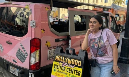 Celebrity Home and Movie Location Open Air Van Tour + Free Walking Tour for 1 Person - VIP Hollywood Tours, Los Angeles, CA
