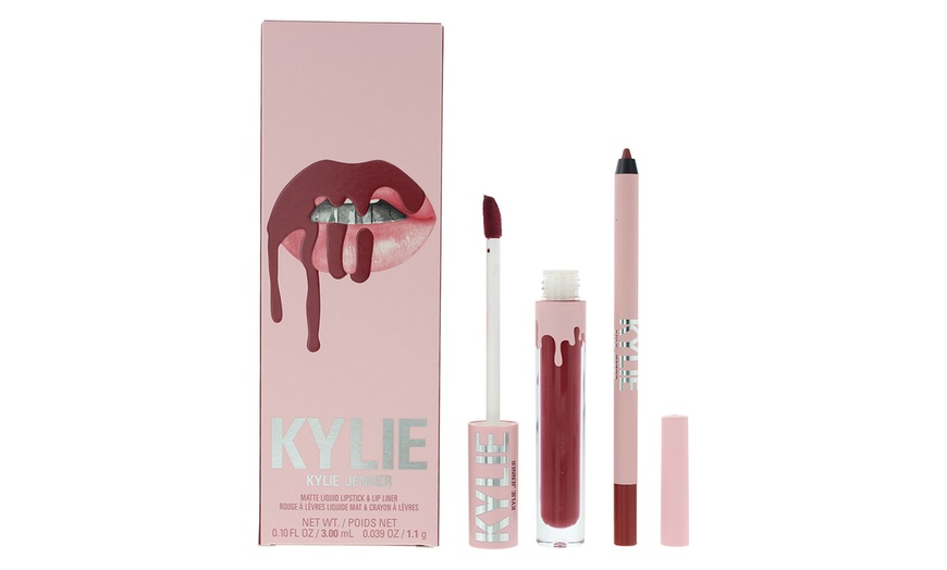 Image 8: Kylie By Kylie Jenner Matte Lip Kit 2-Piece Gift Set Collection