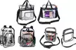 N'POLAR Stadium Approved Clear Bag See-Through Transparent Bags (Multi-Options) - Second Medium