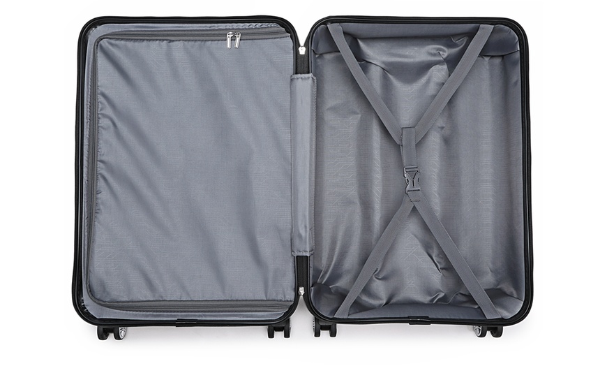 Image 35: Travel Suitcase with 360° Spinner Wheels and TSA Locks