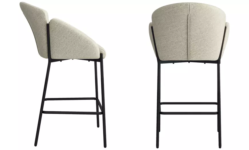 Image 14: Lot de 2 chaises de bar "Candice" de Doosense