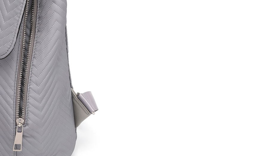 Image 51: MISS LULU Women's Fashion Lightweight Elegant Daily Backpack