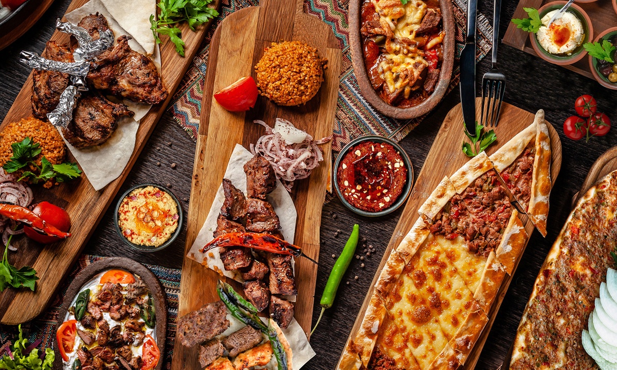 Savour A Turkish Feast for Two or Four People with Drinks