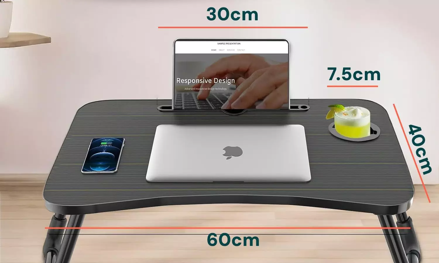 Selezione di tavolini portatili salvaspazio