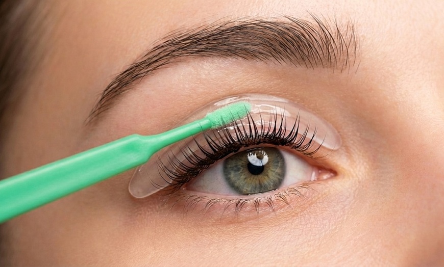 Image 3: Enhance Your Look w/ Korean Lash Lift, Henna Tint, & Brow Lamination 
