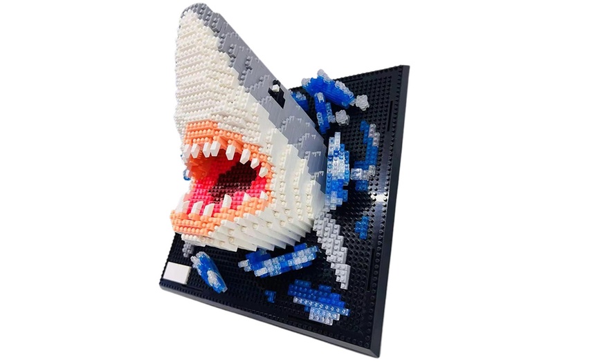 Image 6: Set di 2000 blocchi da costruzione 3D Wall Art Animal 