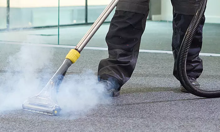 Steam Carpet or Upholstery Cleaning from Cozy Floor Care & Cleaning (Up to 63% Off). Four Options Available.  - Primary Image