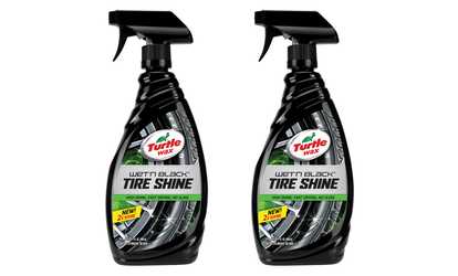 image for Turtle Wax Detailing Products for Tires and Black Cars (2-Pack)