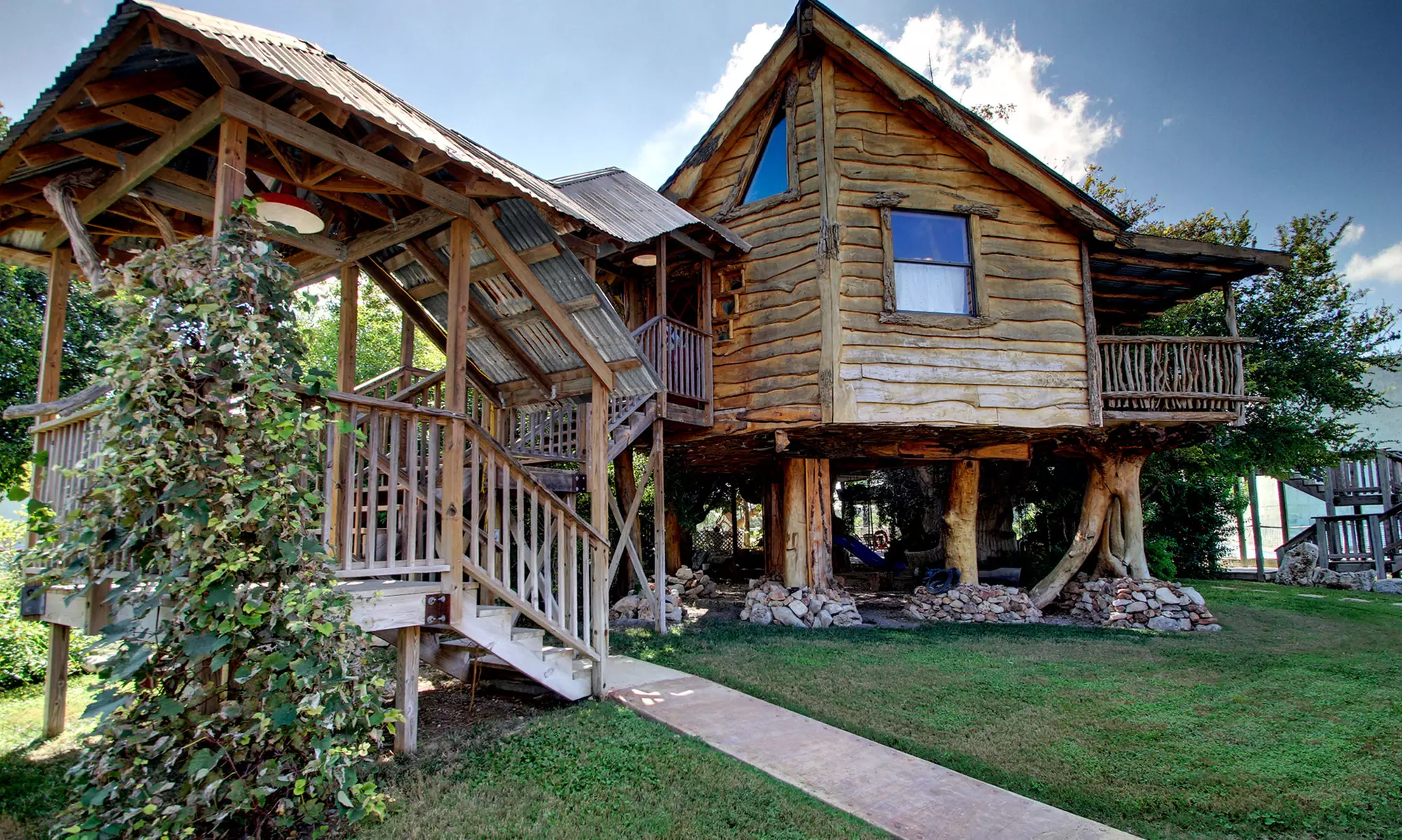 2-Night Stay at Guadalupe River Houses in New Braunfels, TX. Combine Up to 4 Nights. - Primary Image
