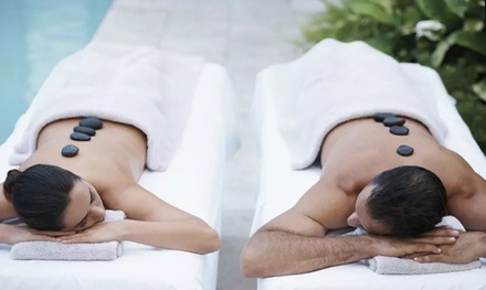 60 Minute Couples Massage with Hot Stones - Revive Facial & Massage