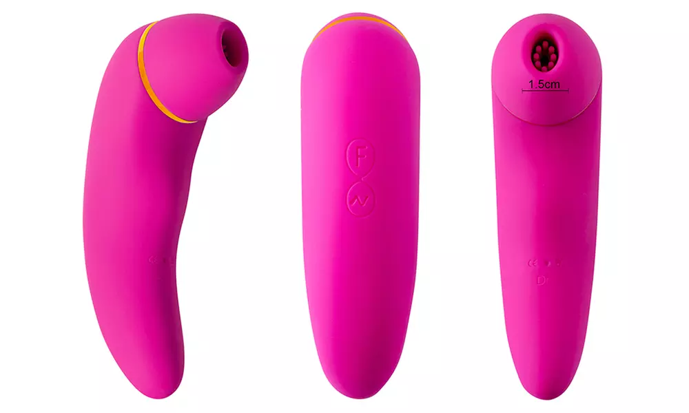 Sextoy - Juguete sexual: Estimulador de clítoris con 10 velocidades y 20 programas de vibración y motor silencioso,  HUGBOX - Second Medium