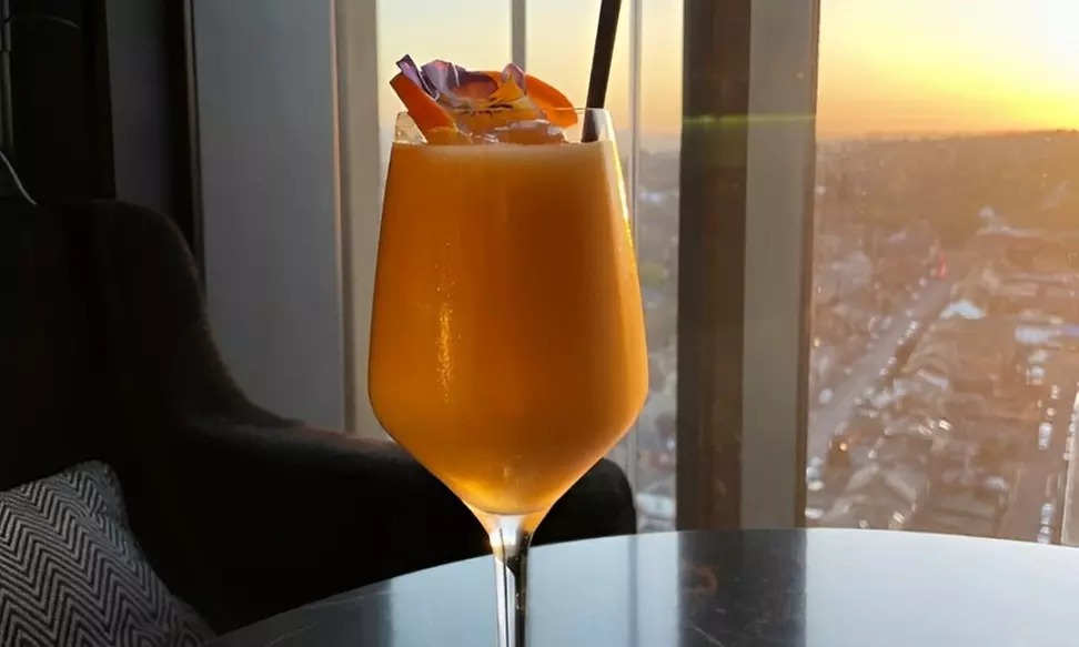 2-Course Dining & Cocktails for 2–4 People with Live Music at 3Sixty