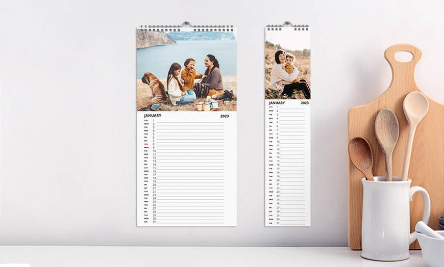 Image 2: Une année en images : vos photos sur un calendrier