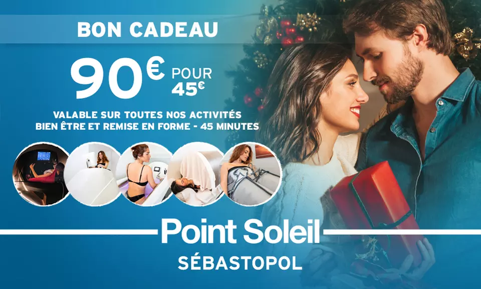Carte cadeau Saint-Valentin Point Soleil Réaumur Sébastopol