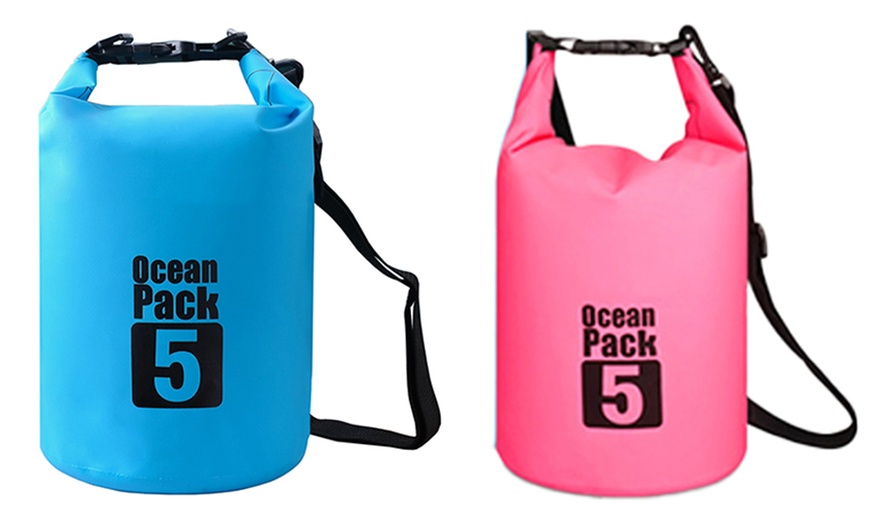 Image 14: One or Two Waterproof Floating Duffel Dry Bags