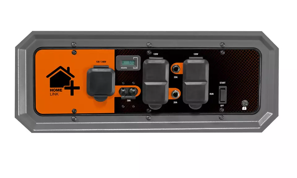 Generac Homelink 6500W Portable Generator with Upgradeable Manual Transfer Switch - Second Medium