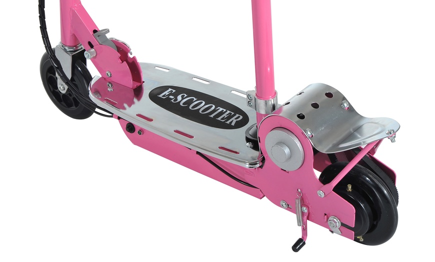 Image 7: HomCom 120W Foldable E-Scooter for Teens