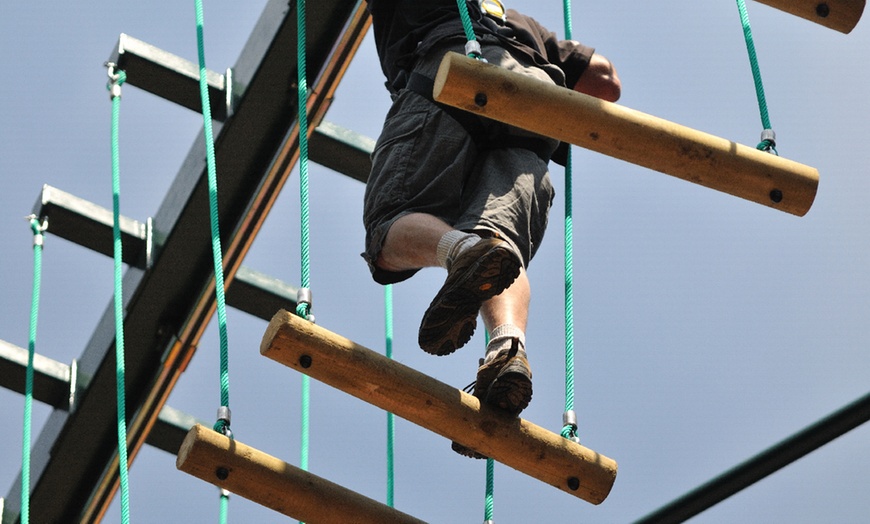 Image 3: Explorer or Adventurer Package (Nets Adventure/High Ropes) for Up to 4