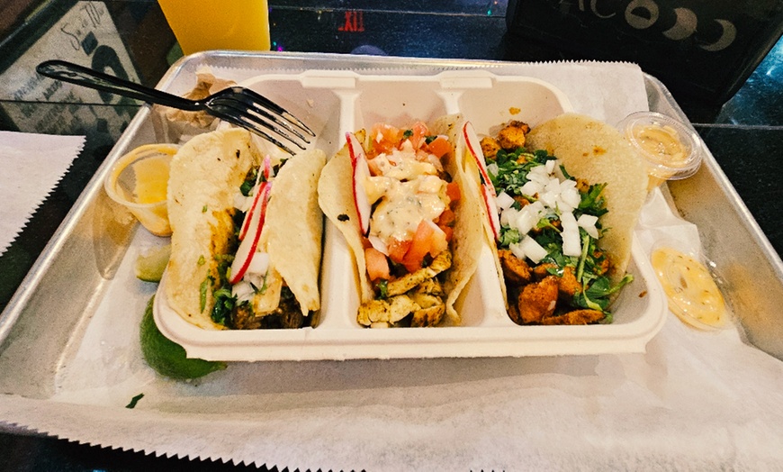Image 2: Savor 3 Tacos of Your Choice & Enjoy a Complimentary 16oz Margarita
