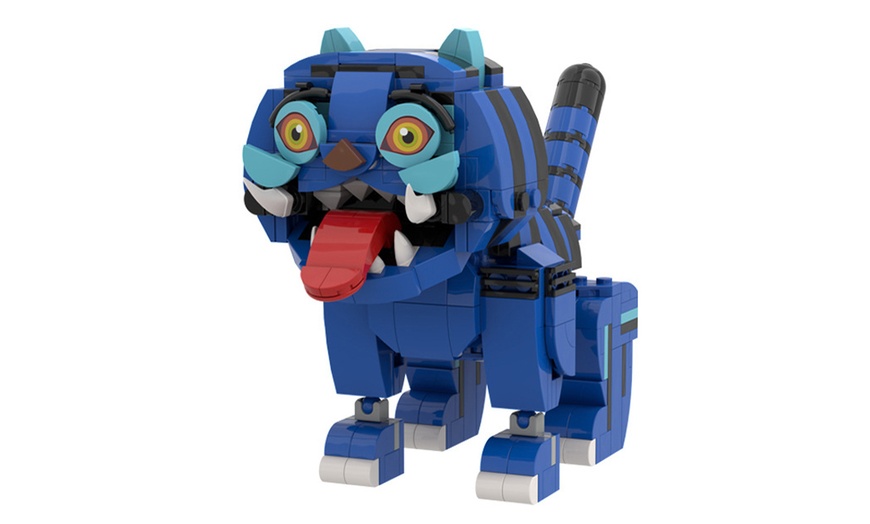 Image 6: Modèle de construction de figurine inspiré de K-pop Demon Hunters