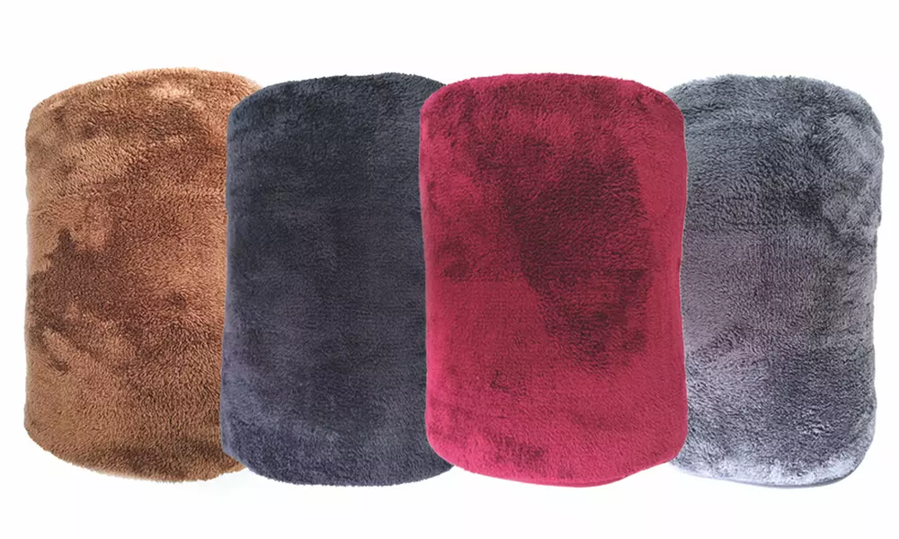 Wellsoft Fleecedecke Uni in der Farbe und Größe nach Wahl - Primary Image