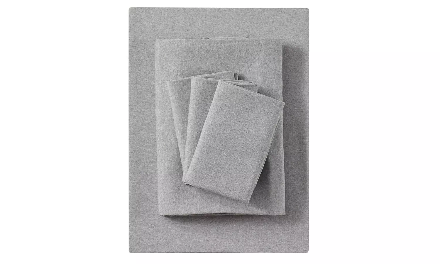 Bamboo 2000 Thread Count 6-Piece Chambray Heathered Sheet Set with SnugGrip