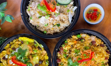 Three-Course Meal Dinner: One Starter, One Main Course, and One Mochi Donut - YUMFINITY Viet - Bite and Thai - Spice (At Avalon Park)