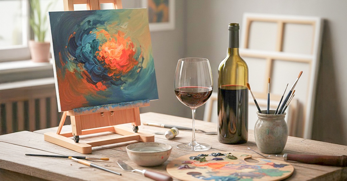 Experiencia de arte y vino de 2 horas en Las Palmas