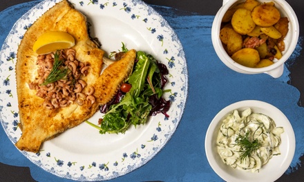 Für 1 Person: 3-Gänge-Menü inkl. kleinem Getränk oder Baristaspezialität - Oh!Fisch - Meer und so