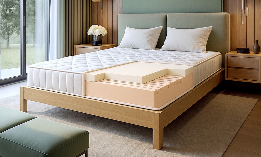 Image 1: Matelas NURIPROH20 en mousse à mémoire de forme de The White Stone