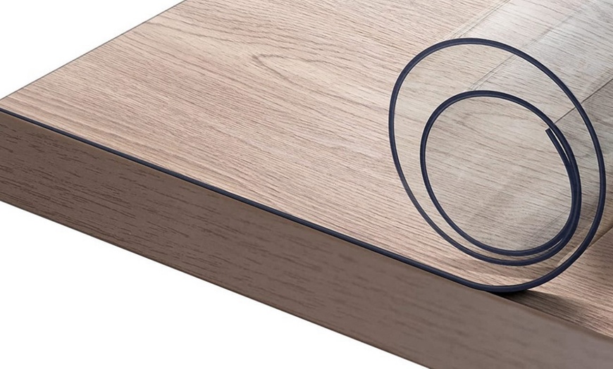 Image 1: Tovaglia antimacchia trasparente