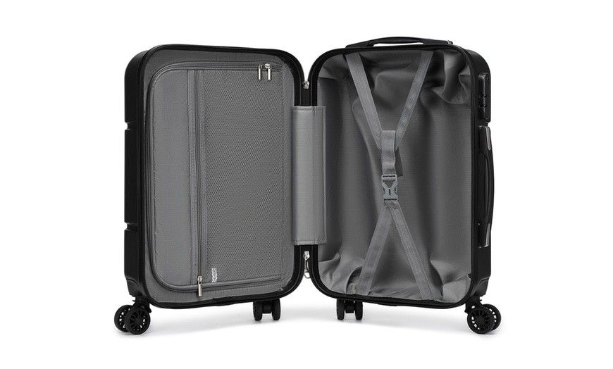 Image 4: 20 Inch Cabin Suitcase and a Travel Bag Set 