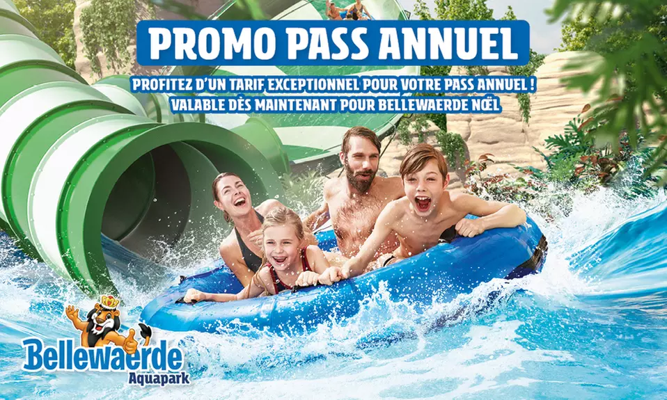 Offre limitée : 1 an illimité à Bellewaerde dès 51 €