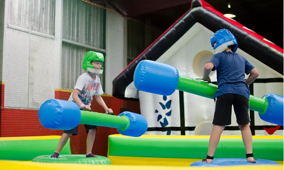 Join the Fun with Two-Hour Inflatable World Entry for 1, 2, 3 or 4